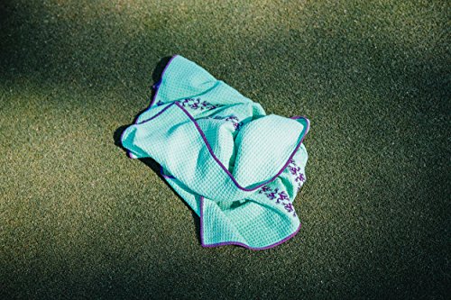 Frogger Golf Trax Microfiber Golf Towel With Latch-It Magnetic Bag Attachment #TOP5