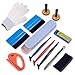 Produktbild Winjun Car Autofolien Tönungsfolie Lackschutzfolie Set Vinyl Wraps Tool Micro Rakel Filzrakel Folienschneider Magnethalter Arbeitshandschuhe 9mm Cuttermesser mit 50 Stück Abbrechklingen