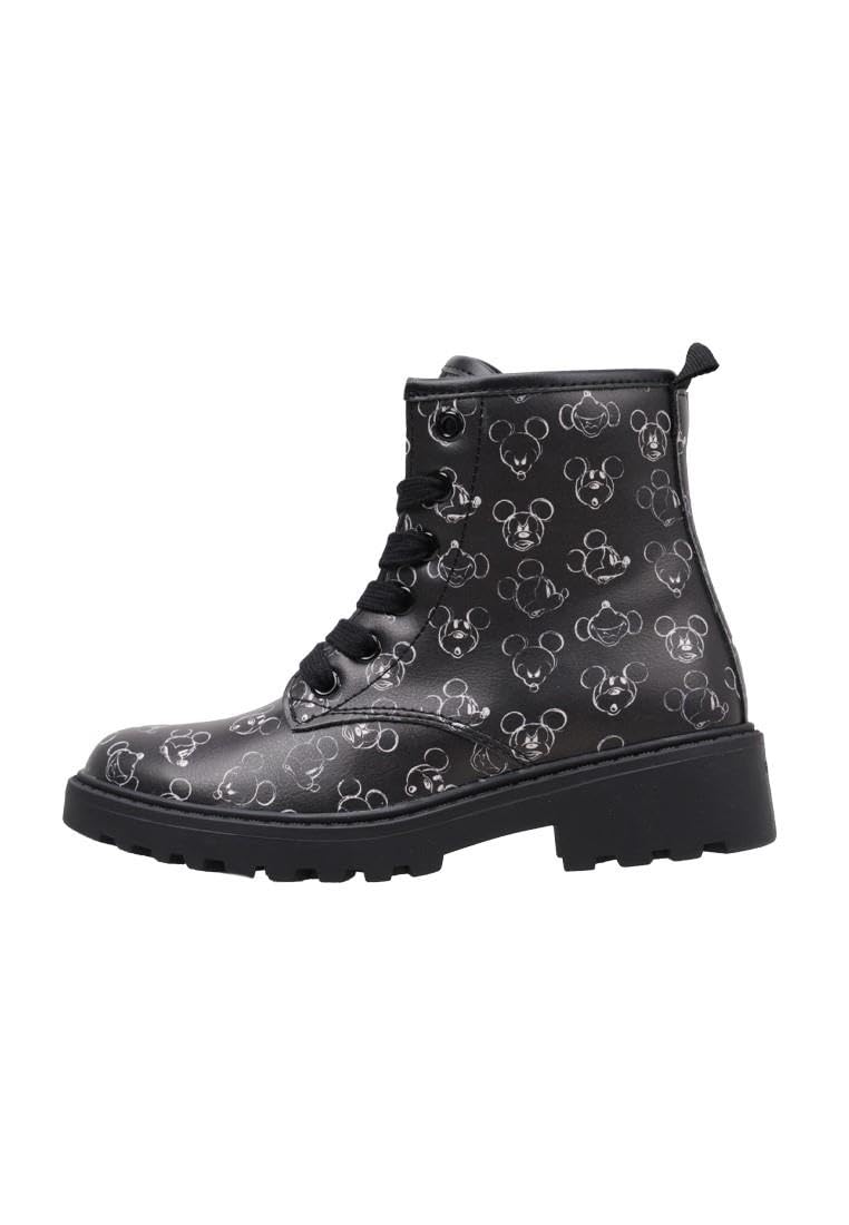 Geox Girls' J Casey Girl Ankle Boot, black, 2.5 UK