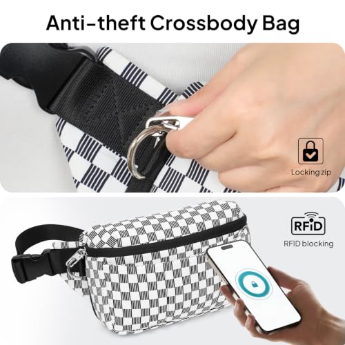 Image of TOPEAST Waist Pack 3.5L Fanny Packs with Water Bottle Holder