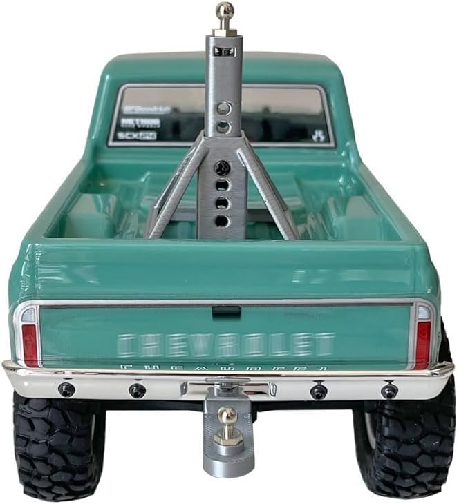 Gooseneck Hitch of SCX24 C10 1/24 Scale RC Crawler Truck Upgrade Parts（NO Truck Included）