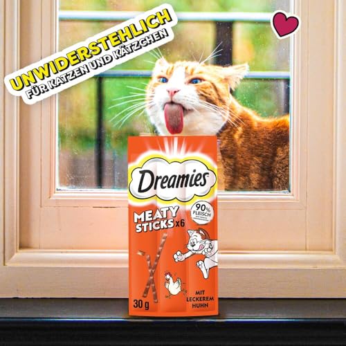 DREAMIES™ Meaty Sticks Katzensnacks Huhn 14 x 6 x 5g