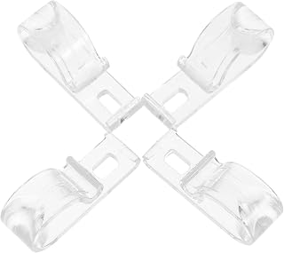Uonlytech 4 Sets Blind Cord Cleats for Blinds and Curtains and Aesthetic Enhancement Easy to Install Window Curtain Hooks