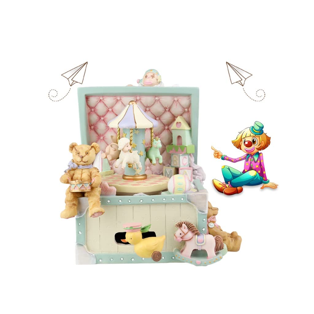 Caja de música XCC ideal para calmar el sueño de niñas pequeñas y novias
