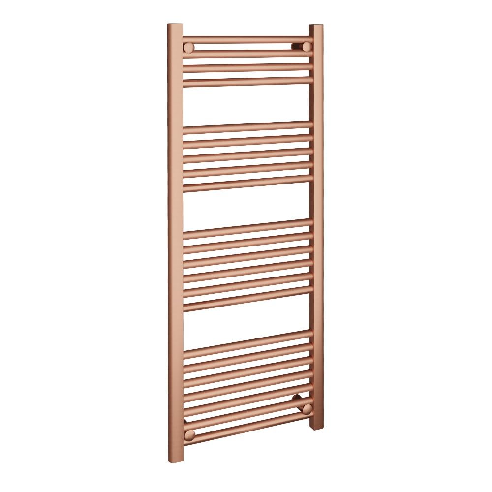 Brushed Copper Towel Rail Ladder Radiator Bathroom Heater Warmer 500mm x 1200mm