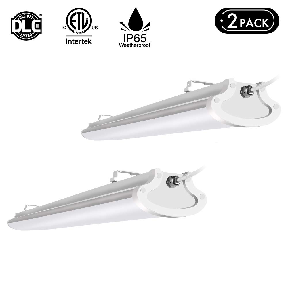 Buy Lightdot 4 FT LED Shop Light Fixture with Plug, 50W 7000Lm 5000K