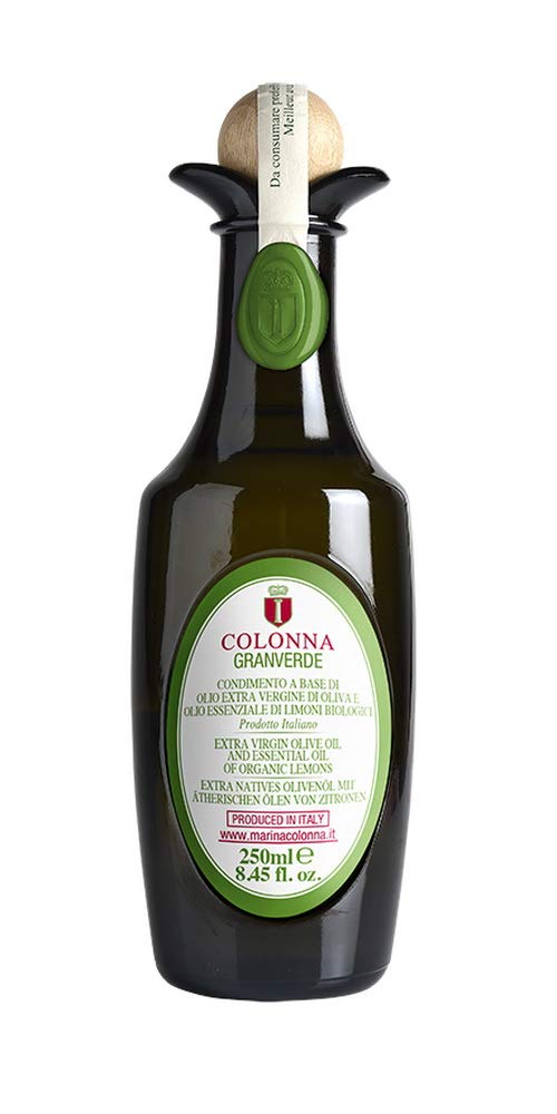 Colonna Granverde Extra Virgin Olive Oil w/ Organic Sicilian Lemons - 8.5oz