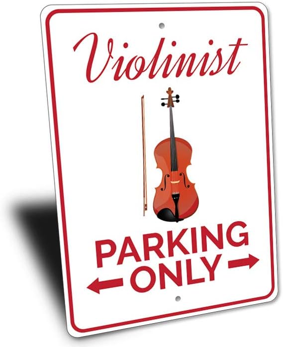 Violinist Gift Sign for Violin Player