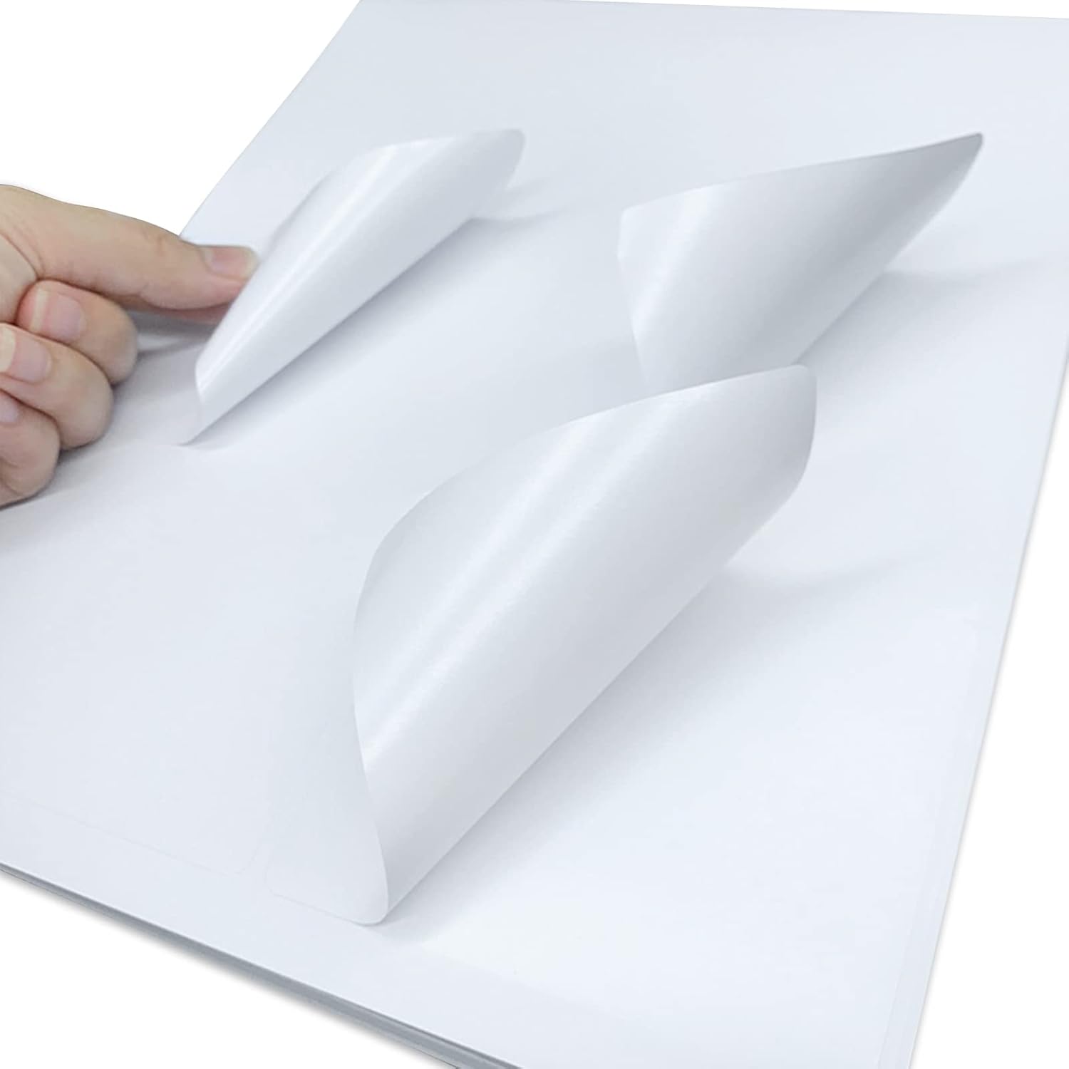 [200 Sheets 1200 Labels] Shipping Labels 3 1/3"x4" Printable White 6 up Labels for Laser/Inkjet Printers, Mailing FBA Address Label Sticker Paper - Permanent Adhesive Label Blank