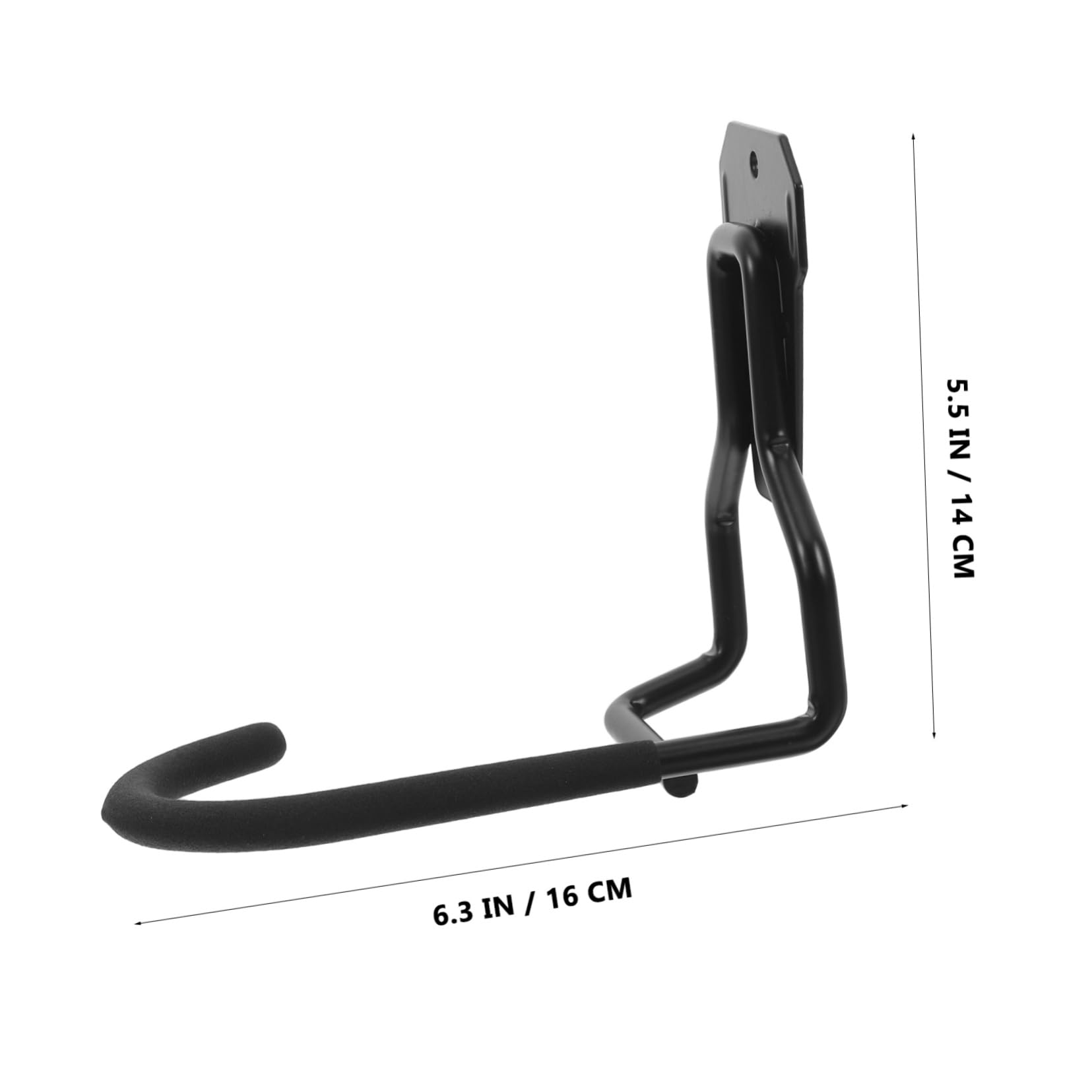 VILLCASE 4piezas Ganchos De Garaje Para Bicicletas Soporte De Pared Para Herramientas De Jardín Organizador Multiusos De Garaje Ganchos De Almacenamiento Para