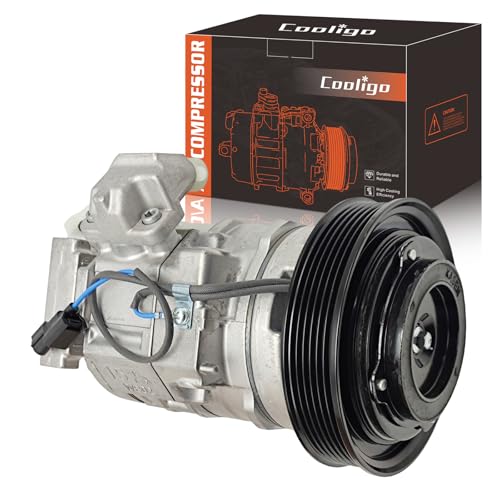 Image of AC Compressor w /Clutch Compatible With Honda Accord Crosstour 3.5L | for Acura TSX RDX 3.5L 2010-2015,Replaces CO29030C,38800RK1AA011,38810R70A01, 38900R70A01,38924R70A01
