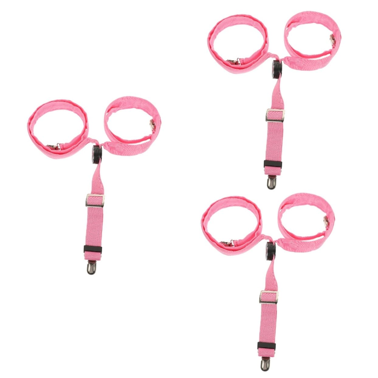 VALICLUD 3 Pièces Sangle lumineuse bretelles en forme de Y bretelle brillante élégante suspendre pantalons pour hommes porte-jarretelles pour la musique bretelle de pantalon de mode LED