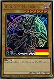 Monsterkarte Dunkler Magier - MVP1-DESV3 - Ultra Rare - Yu-Gi-Oh! - Deutsch - Limitierte Auflage - Mit Toploader - Cardicuno