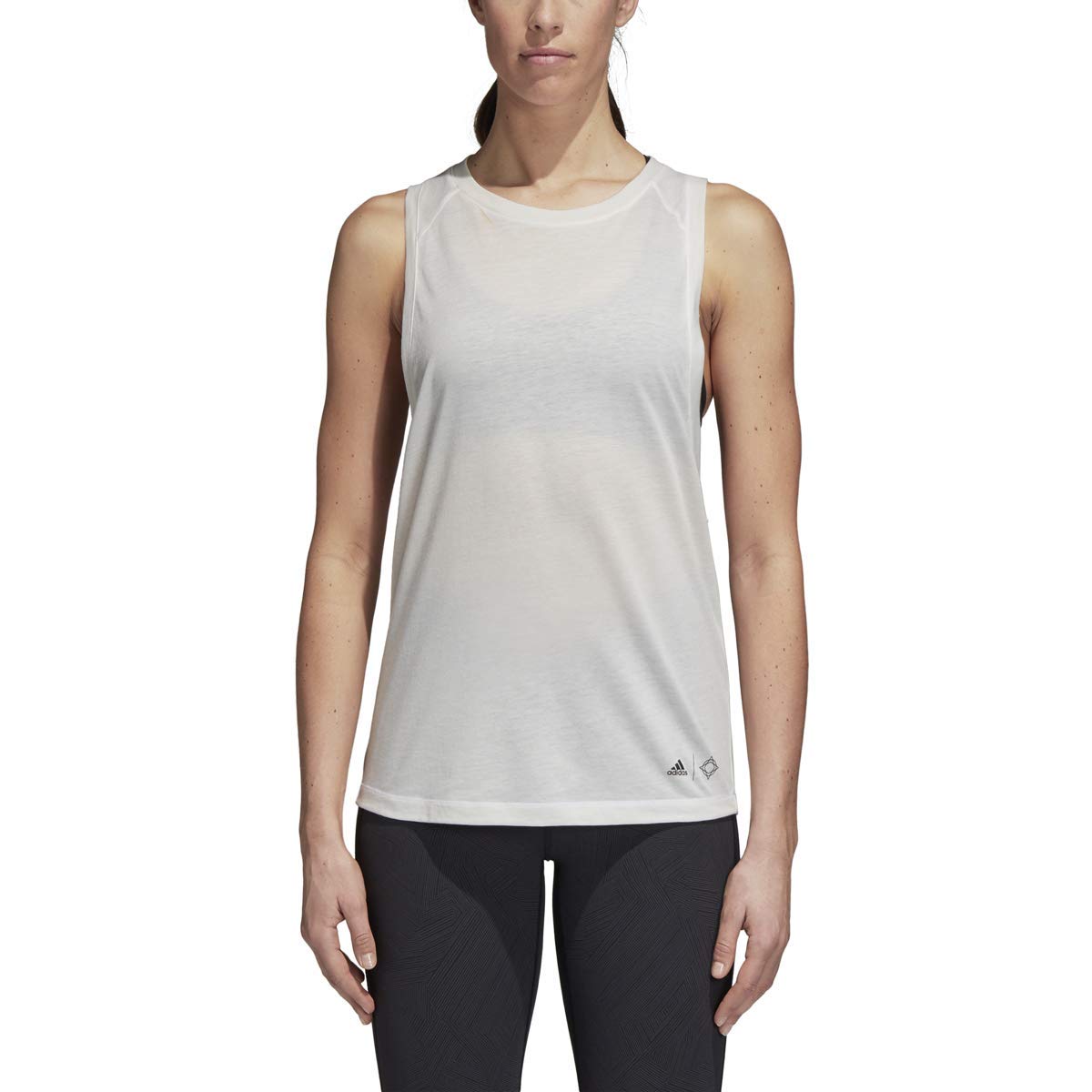 adidas Womens Wanderlust Graphic Racerback Tank Top