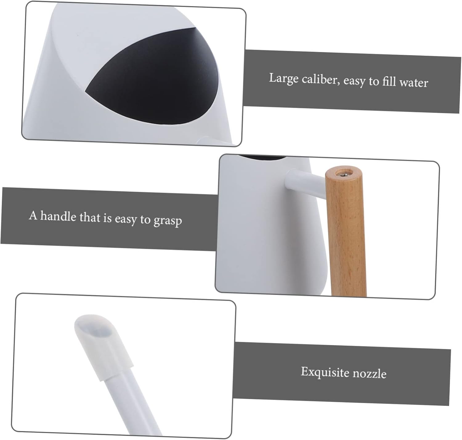 Watering can,Watering Can Stainless Steel Succulents Kettle White(Whitex3pcs)