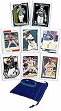 Seattle Mariners Cards: Julio Rodriguez, Cal Raleigh, Josh Rojas, Jorge Polanco, J. P. Crawford, Randy Arozarena, Luis Castillo, Ken Griffey Jr. ASSORTED Baseball Stars and GOATs Trading Card and Wristbands Gift Pack