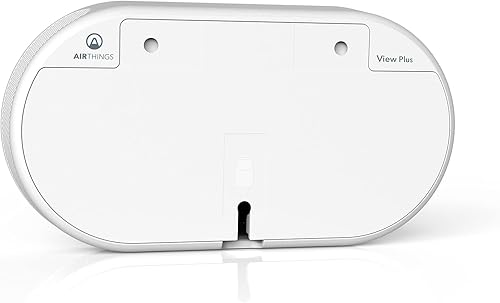Vista 3 de Airthings 2960 View Plus - Monitor de calidad del aire y radón alimentado a batería (PM, CO2, COV, humedad, temperatura, presión)