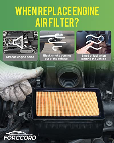 Image of 2-Pack Engine Air Filters for 18-25 Toyota Camry Hybrid,19-22 Avalon Hybrid | 19-25 RAV4 Hybrid,20-25 Highlander Hybrid, 21-25 Sienna, 18-22 C-HR, Replace#CA12289, Engine Filter Car Accessories