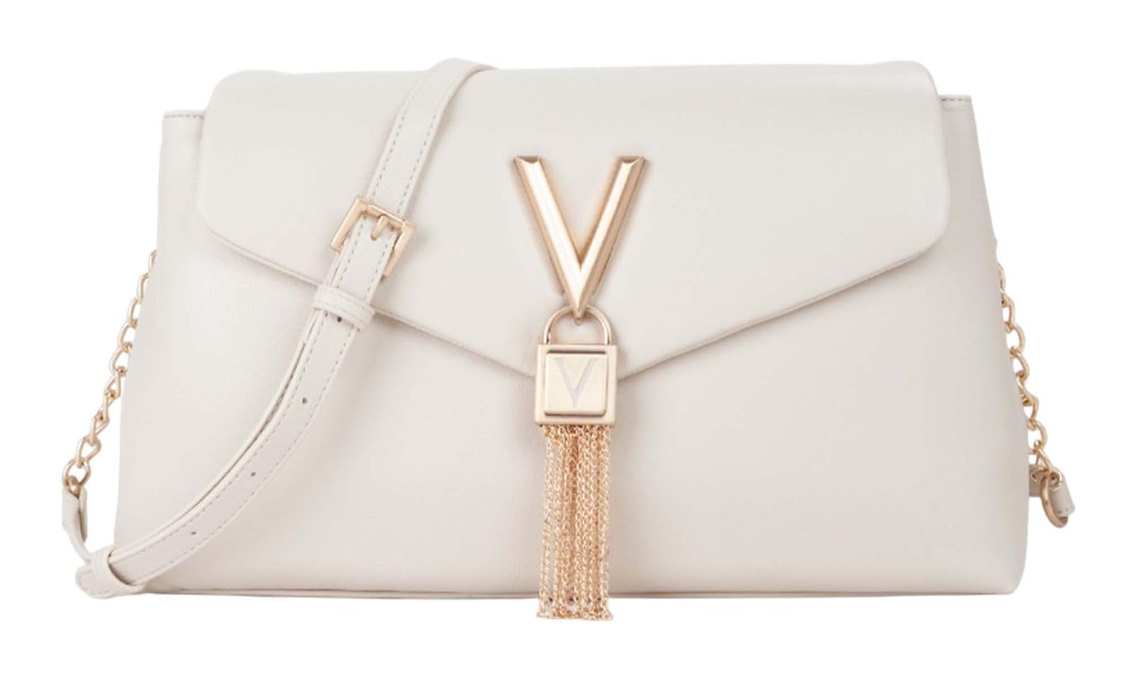 Valentino cross body bag Stella Flap Bag Ecru creme-white