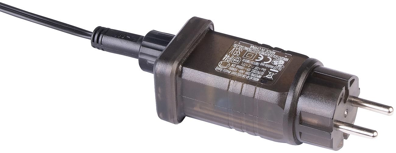 Lunartec Lichterkette außen Strom: 2er-Set Lichterkette mit G40-Glühbirnen, 43 LEDs, 2 Ersatzlampen, 30 m (G40-Lampen, Balkon)