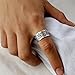 Imagen de Silverly Anillo Nudo Dara Plata Esterlina Hombre Mujer