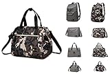 Clamaro 'Baby Explorer S' Baby Isoliertasche Kühltasche klein 8,5 Liter, Babytasche mit Henkel und verstellbarem Tragegurt, Lunch Tasche innen mit thermoisolierung zum kühlen oder wärmen - camouflage