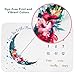 LUKA&LILY Baby Monthly Milestone Blanket Girl | Baby Girl Gifts | Baby Girl Nursery Decor | Baby Milestone Blanket for Baby Girl | Baby Month Blanket for Baby Shower | Floral Baby Girl Blanket | 60x40