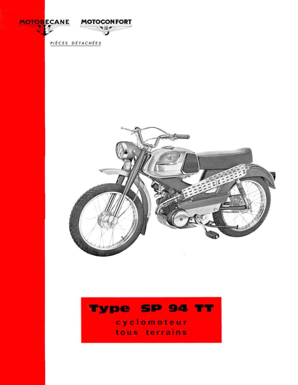Catalogue Pièces 51 CF - Motobecane