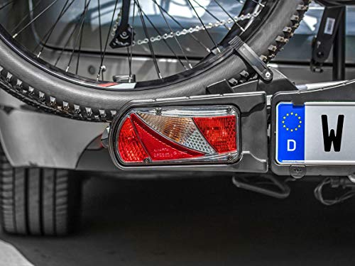 EUFAB 11541 Ersatz-Rücklicht Links, komplett, für EUFAB und LAS Fahrradträger, ab 2014