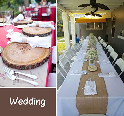 Lemonfilter Natural Wood Slices 16 Pcs 4.3-4.7 Inches Craft Wood Kit Wooden Circles Unfinished Log Wooden Rounds For Arts Crafts Wedding Christmas Diy Projects #TOP4