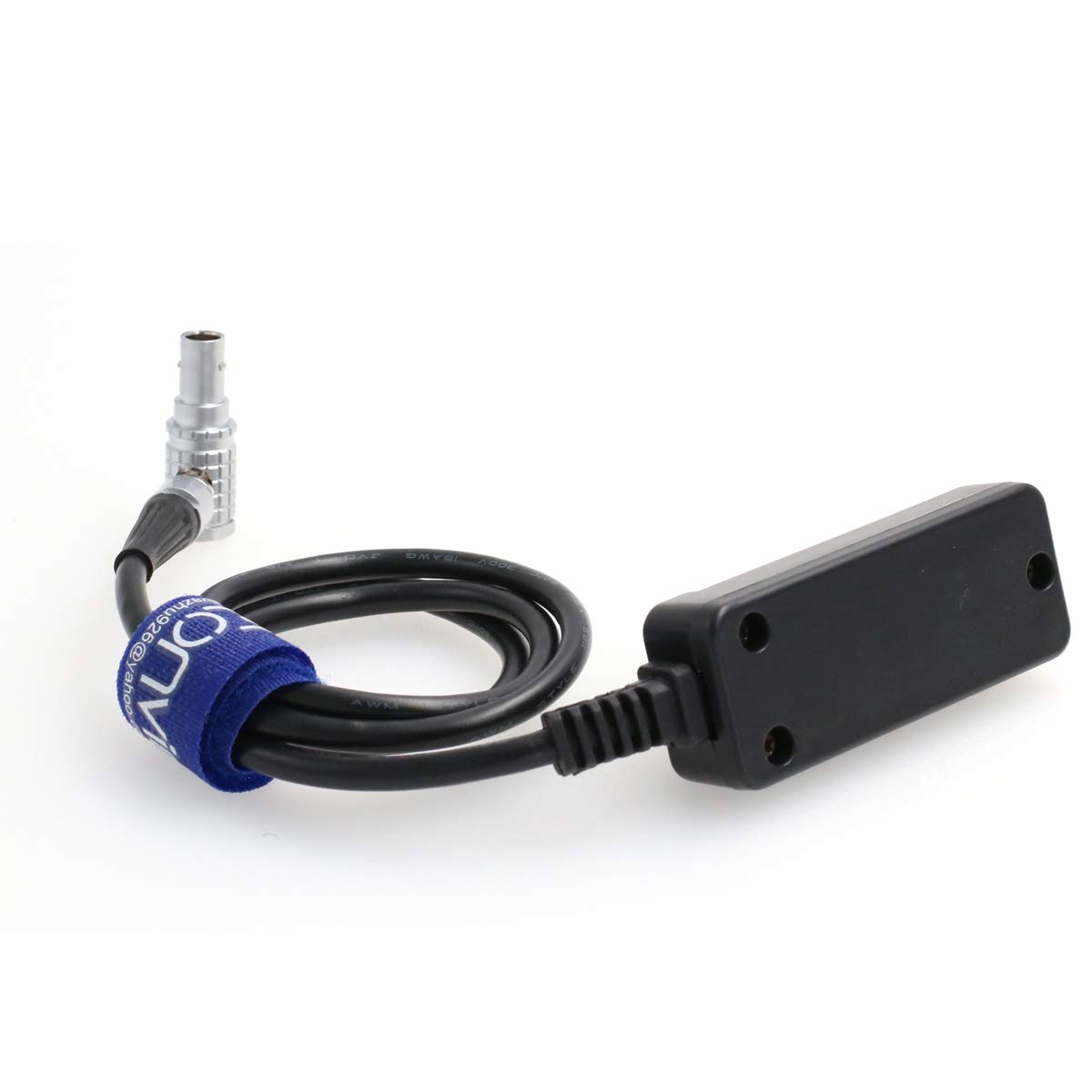 Kąt prosty męski 2-stykowy na 4-portowy adapter koncentrator rozdzielacz kabel zasilający do ARRI ALEXA