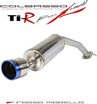 Amazon | ロッソモデロ COLBASSO Ti-R マフラー ダイハツ コペン DBA