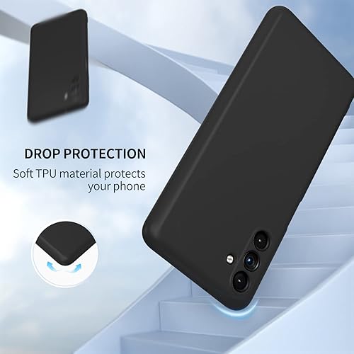 Miniatura 2 de Funda para Galaxy A13 5G, silicona líquida, delgada, suave, TPU, protección de cuerpo completo, a prueba de golpes, para Galaxy A13 5G de 6.5