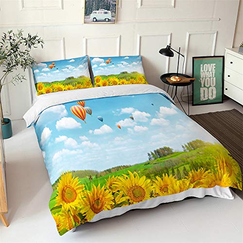 Ensemble de literie 3D microfibre de qualité supérieure parure 220x260