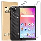 [3 Pack] Ranyi Compatible with Alcatel TCL A3 A509DL Screen Protector, 9H Hardness Anti-Scratch No...