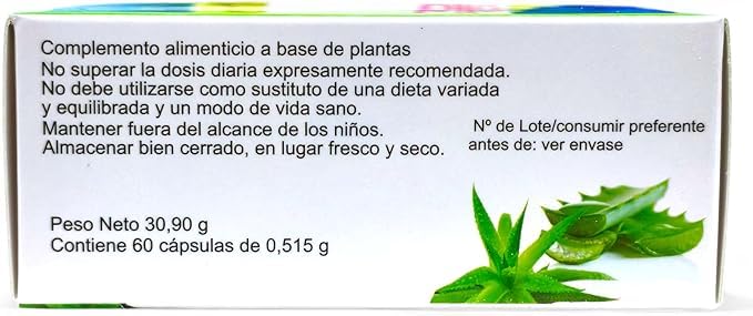 Pack 2 × Aloedis DIS – 60 cápsulas cada uno (120 cápsulas) | Aloe vera