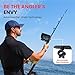 Pyle Underwater Fishing Camera, Live Scope Deeper Fishing Line Fish Finder, Go Fish Ice Depth Video Camera for Boats, 7'' Portable LCD Monitor, IP68 Water-Resistant, Includes Carrying Case
