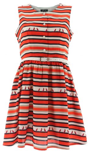Preisvergleich Produktbild Cutie Kleid Sweet Parrots Dress 3632 Rot L