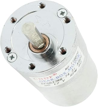 Amazon.com: Aexit DFGB37RG-74.3i - Bombín cilíndrico eléctrico (12 V CC,  velocidad de 80 rpm, motor de engranaje) : Todo lo demás