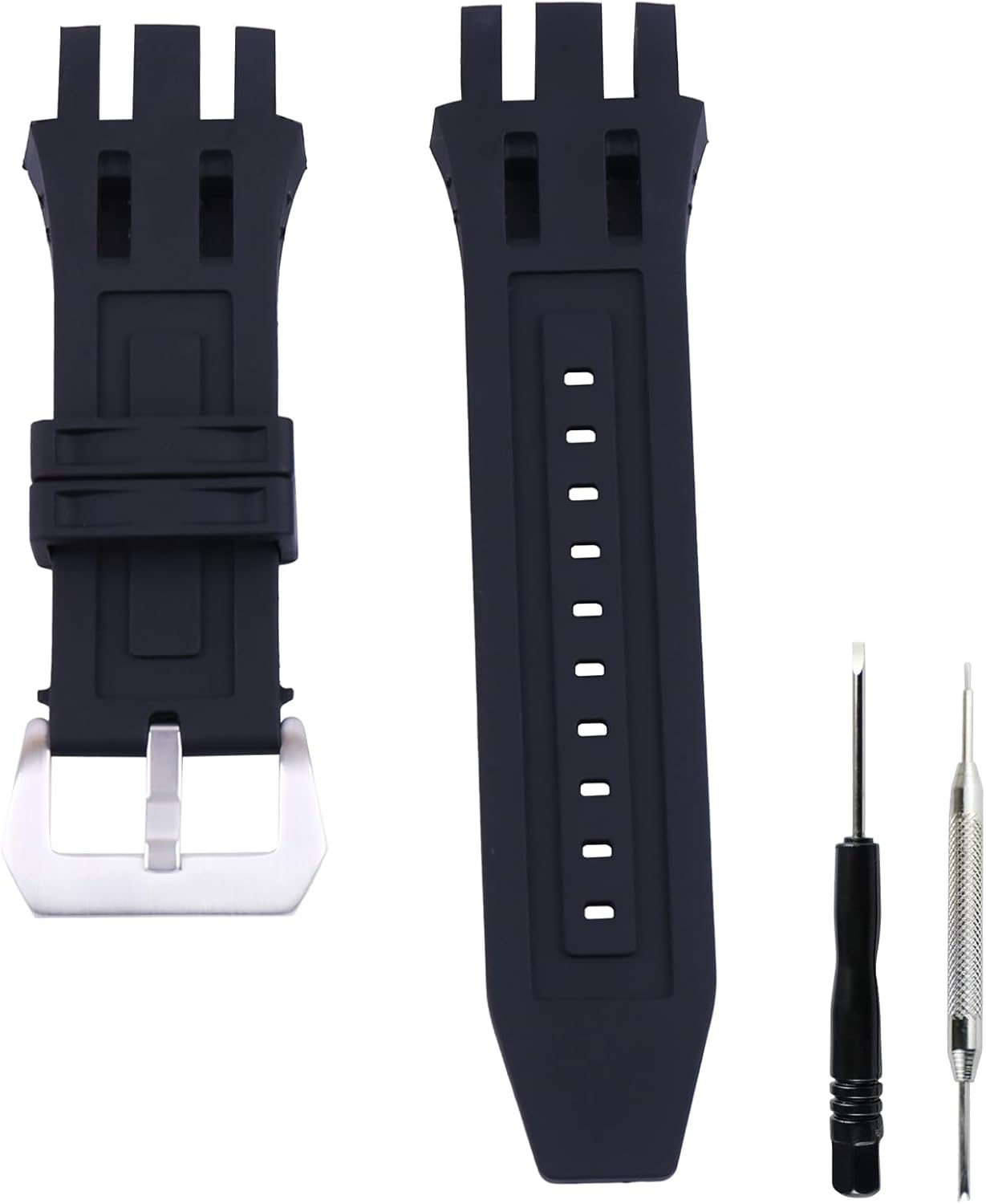 Men's rubber watch strap buckle compatible with Invicta Subaqua Reserve 0902 0903 0904 0908 0911 0912 0915 0918 0919 0920 Outdoor sports waterproof silicone watch bands Accessories Wristband bracelet for women