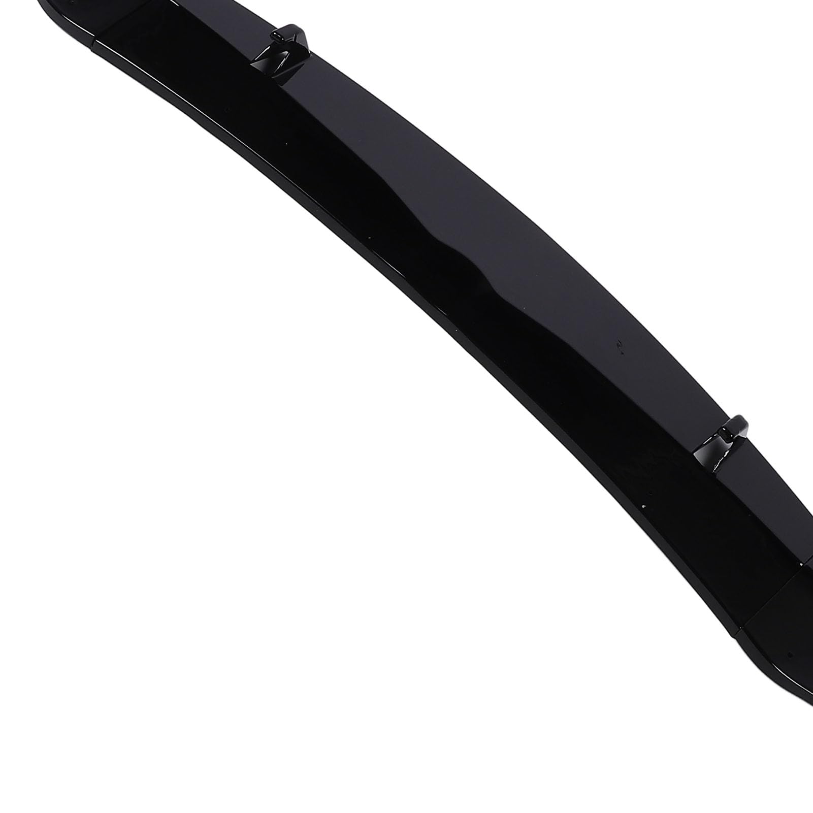 Frontstoßstangen-Lippenspoiler, Glänzend Schwarz, Frontstoßstangen-Lippenspoiler-Splitter für Stelvio 2017 und Später, Verbessert den Sportlichen Look, Unterstützt Aerodynamische Balance,