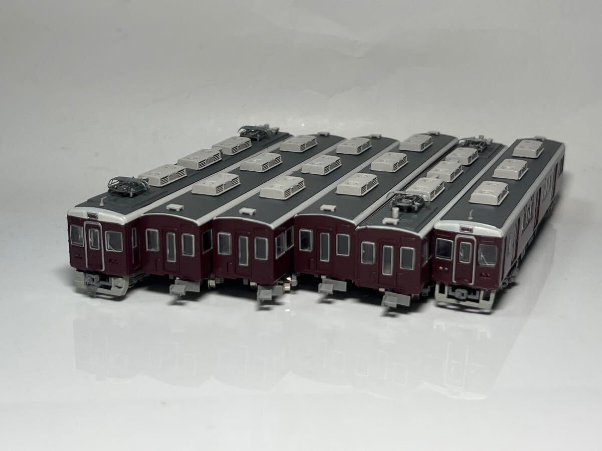 グリーンマックス 阪急 7000系 7300系 鉄道模型 Nゲージ 阪急電鉄 7300系 7000系 6両セット 動力ユニット付 グリーン