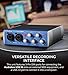 AudioBox USB 96 2x2 USB Audio Interface with Studio One Artist, Samson SR350 Over-Ear Stereo Headphones, Blucoil 2x 10' XLR Cables, 6' 3.5mm Audio Extension Cable, and 5x Cable Ties