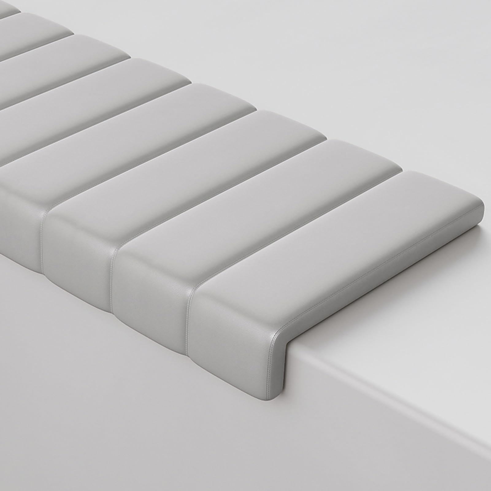 Coussin antidérapant en cuir synthétique fini les sièges mouillés sur vos bancs