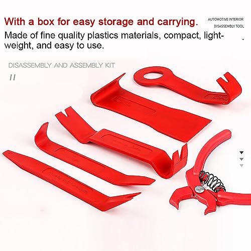 Kit d'outils de suppression de tableau de bord pour enlever facilement le clip de porte
