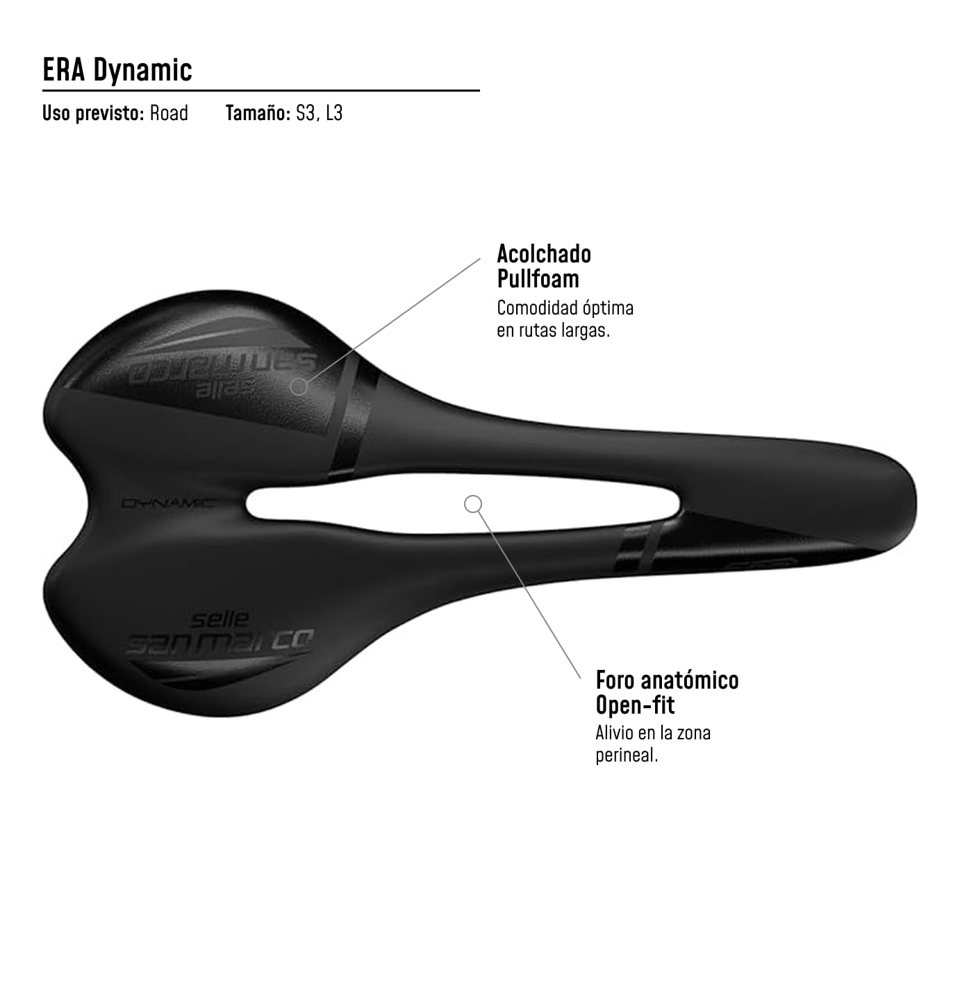 Selle Italia Herren San Marco Era Sattel