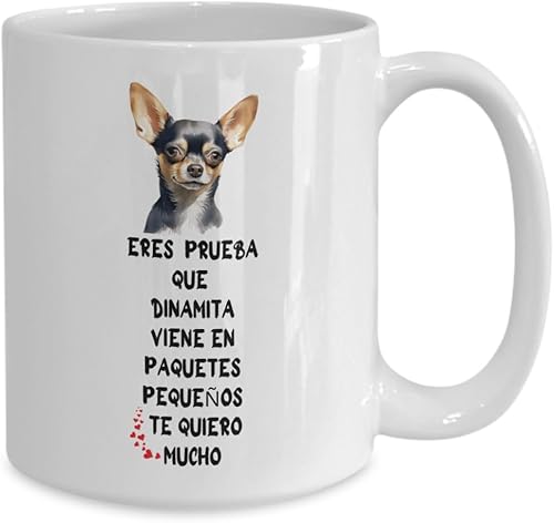 Miniatura 2 de Taza Para Mamá Papá Chihuahua, Taza De Café Para Mamá Papá Chihuahua, Regalo Para Mamá Papá Chihuahua, Taza Para Dueño Mascota Chihuahua