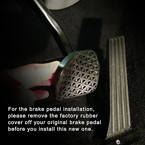 Signswise No Drill Anti-slip AT Fuel Gas Brake Pedal Cover For BMW 1 3 5 7 Series X3 X5 Z4 - Thumbnail 6