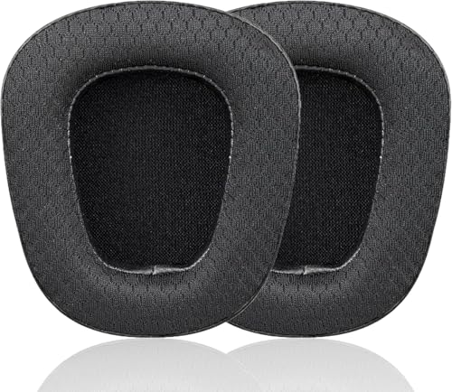 Akkiv �����p�C���[�p�b�h�J�o�[ BlueParrott B550/B550XT (550XT 550 XT) �w�b�h�t�H���ɑΉ��A�C���[�p�b�h�̓\�t�g�t�b�g�{�[���l�b�g�D��ƃ������[�t�H�[���� - �u���b�N/�t�@�u���b�N