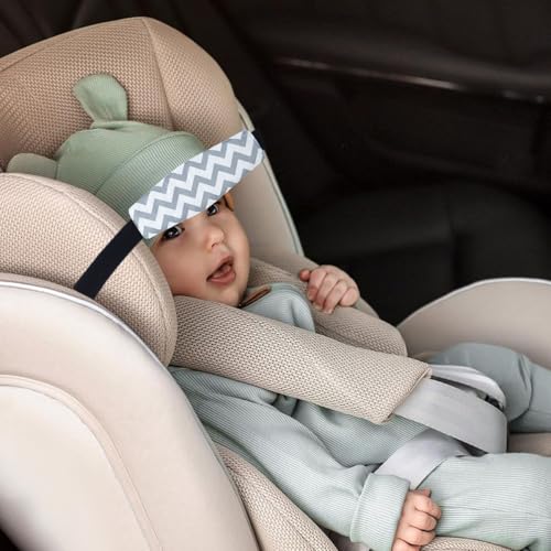2 soportes para cabeza de bebé para coche o cochecito miniatura 4